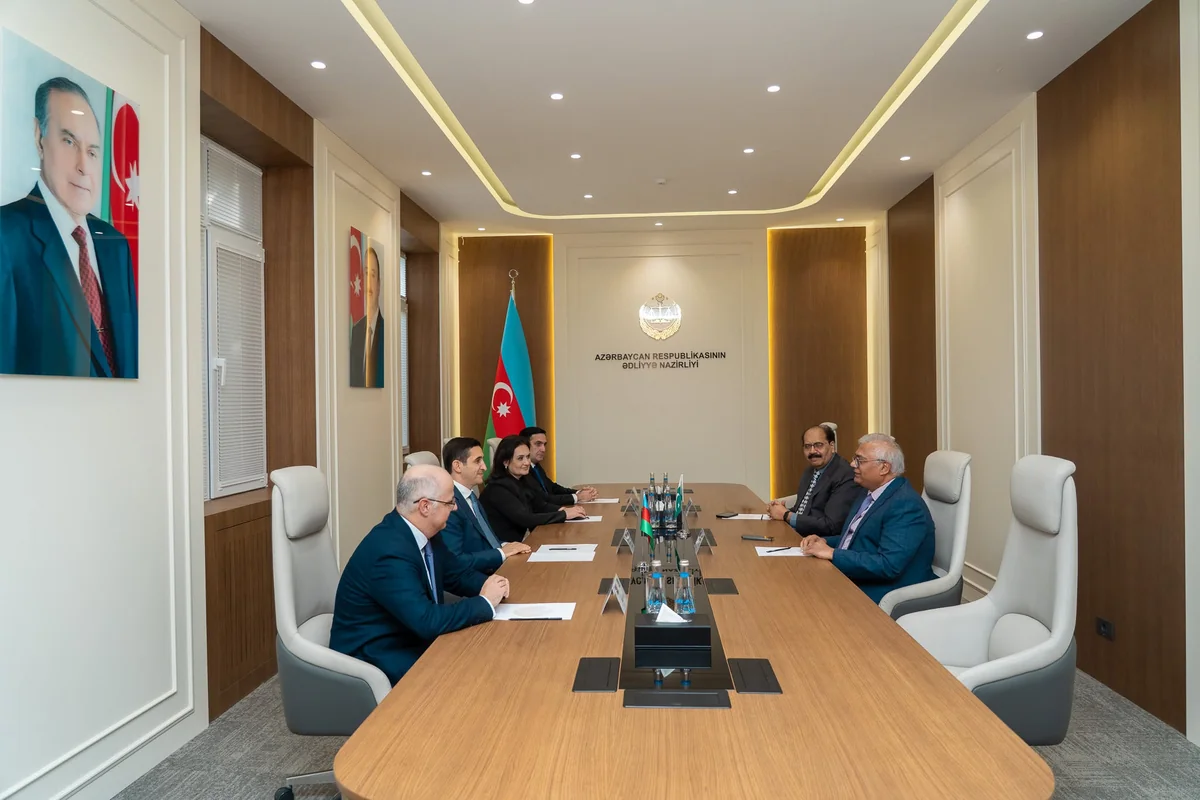 Azərbaycan və Pakistan ədliyyə sahəsində əməkdaşlığı müzakirə edib