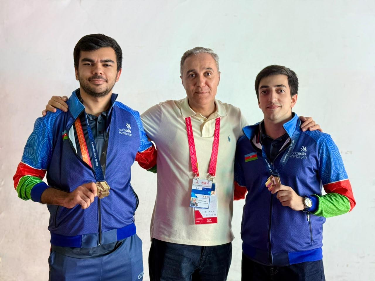 Azərbaycan “WorldSkills Shanghai 2026” beynəlxalq yarışında “Medal of Excellence” qazanıb