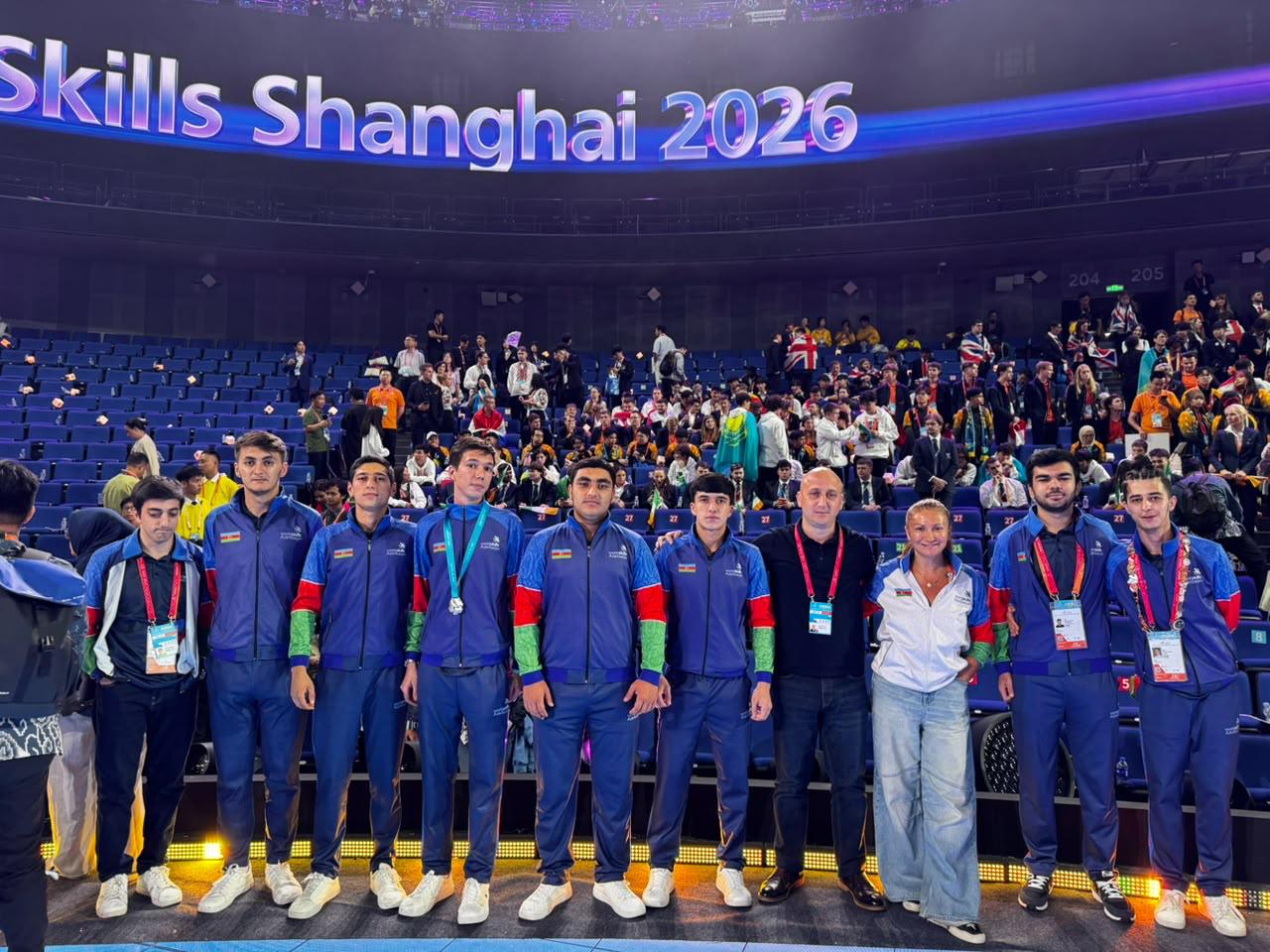 Azərbaycan “WorldSkills Shanghai 2026” beynəlxalq yarışında “Medal of Excellence” qazanıb