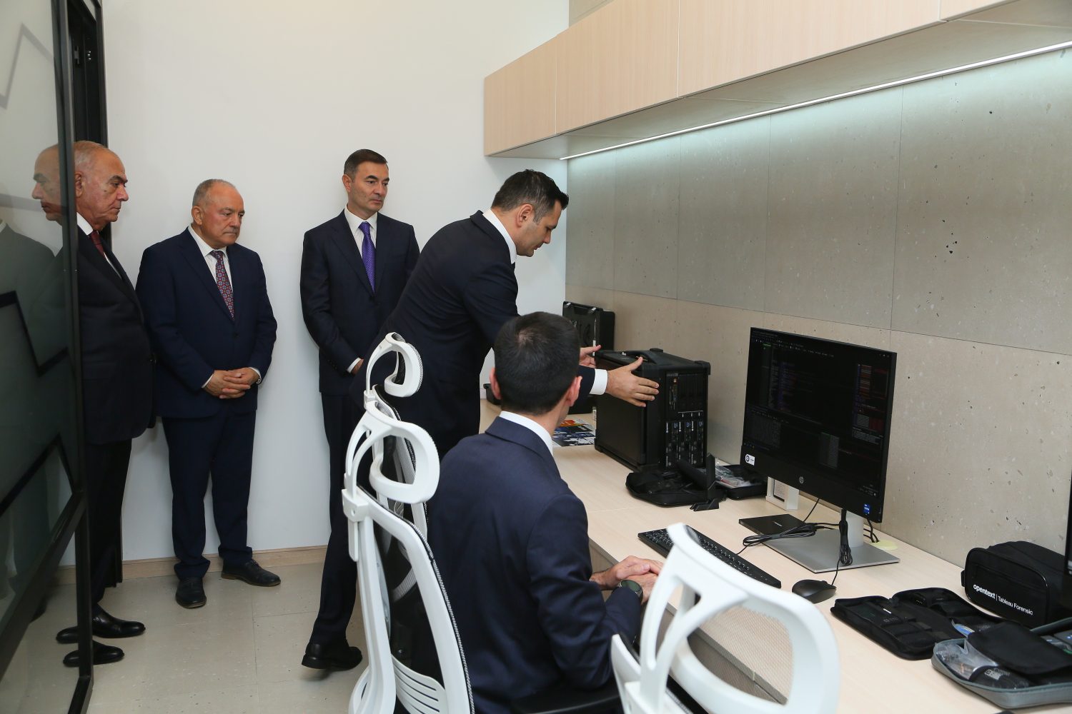 Azərbaycanda  ilk dəfə Zərərvericilərin Analizi və Rəqəmsal Kriminalistika Laboratoriyası istifadəyə verilib