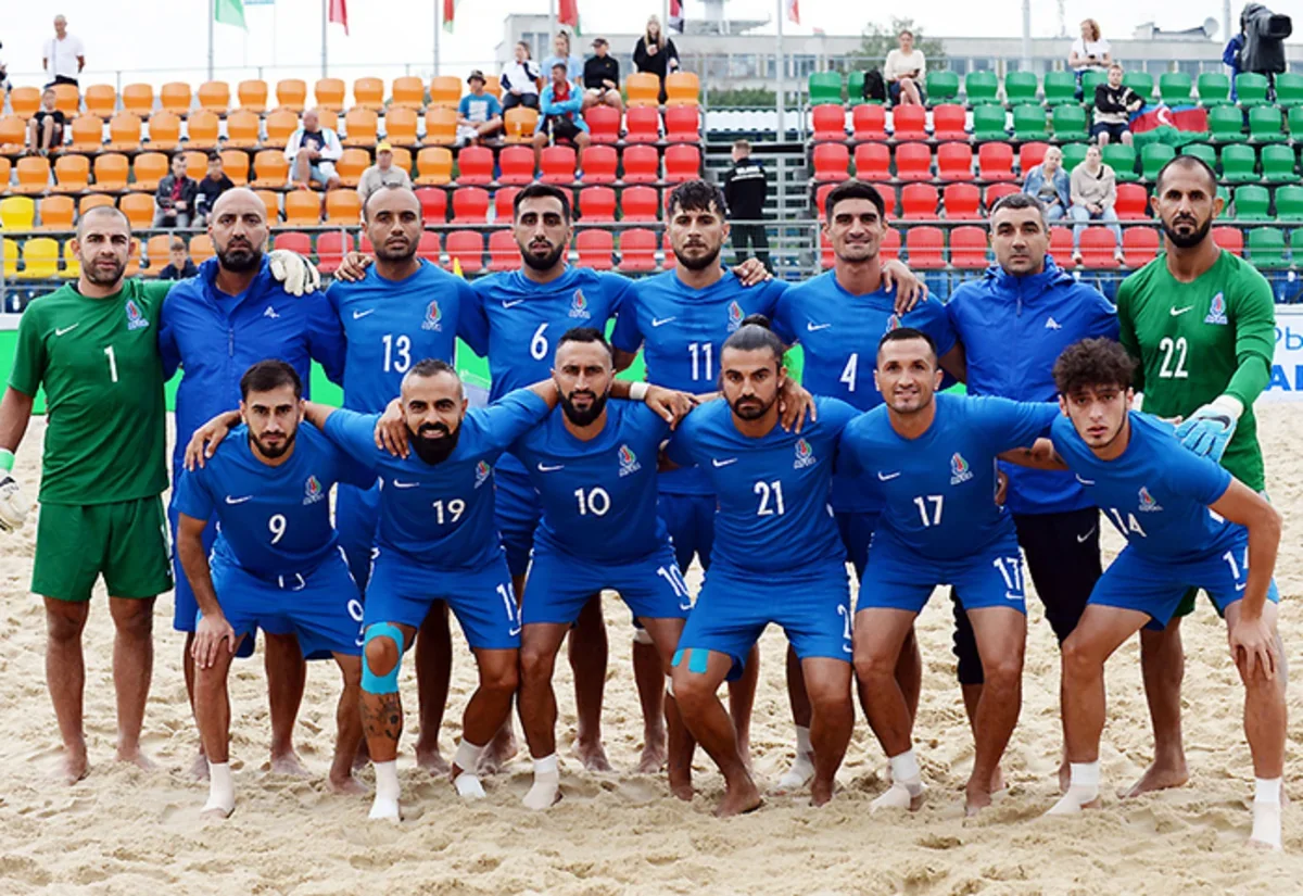 Azərbaycanın çimərlik futbolu millisi dünya reytinqində 6 pillə irəliləyib