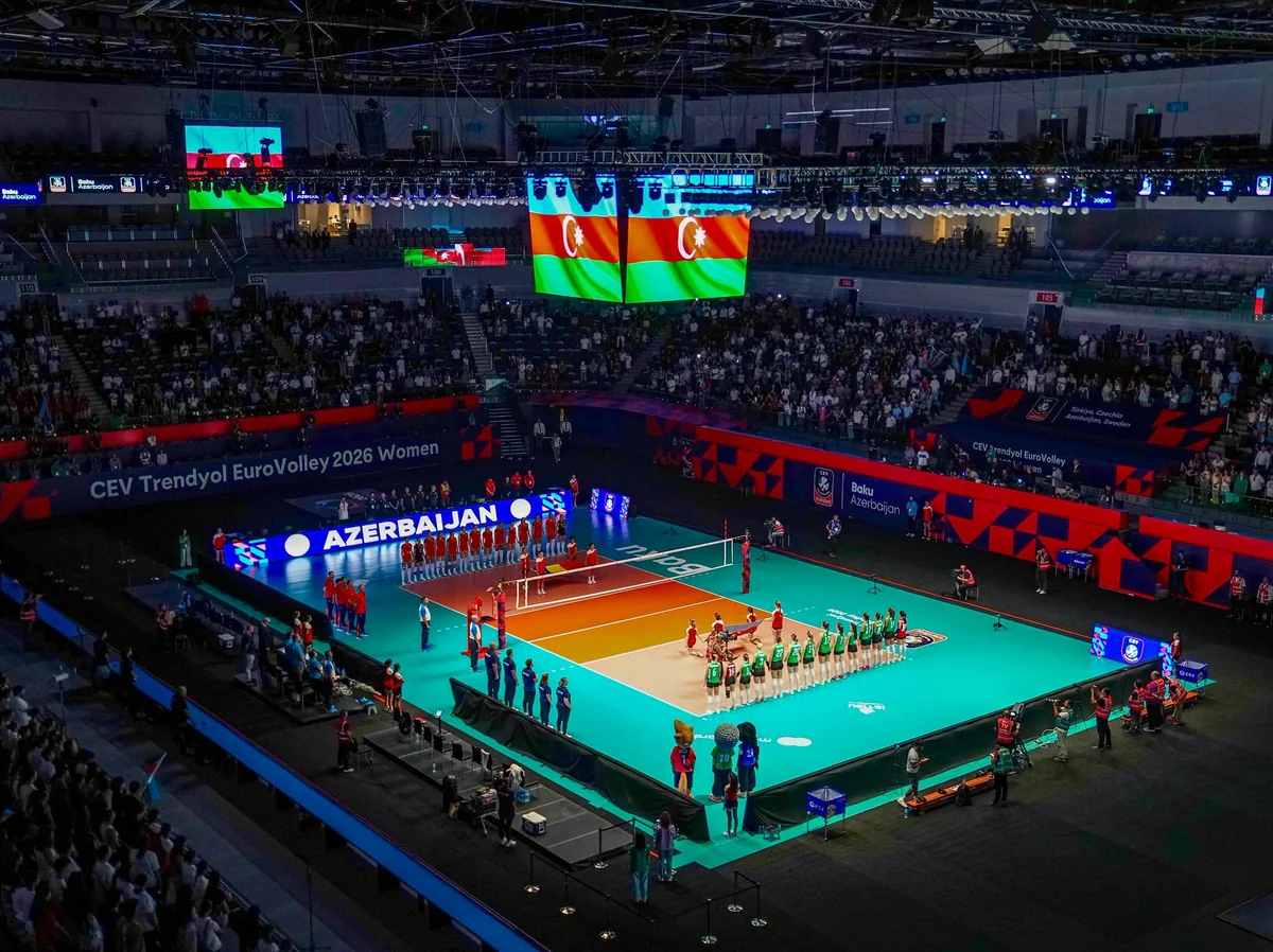 Azərbaycanın voleybol millisi Belçika ilə qarşılaşacaq