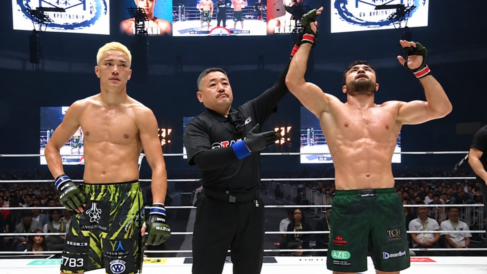 Azərbaycanlı MMA döyüşçüsü Vüqar Kərəmov "Rizin" təşkilatında qələbə qazandı
