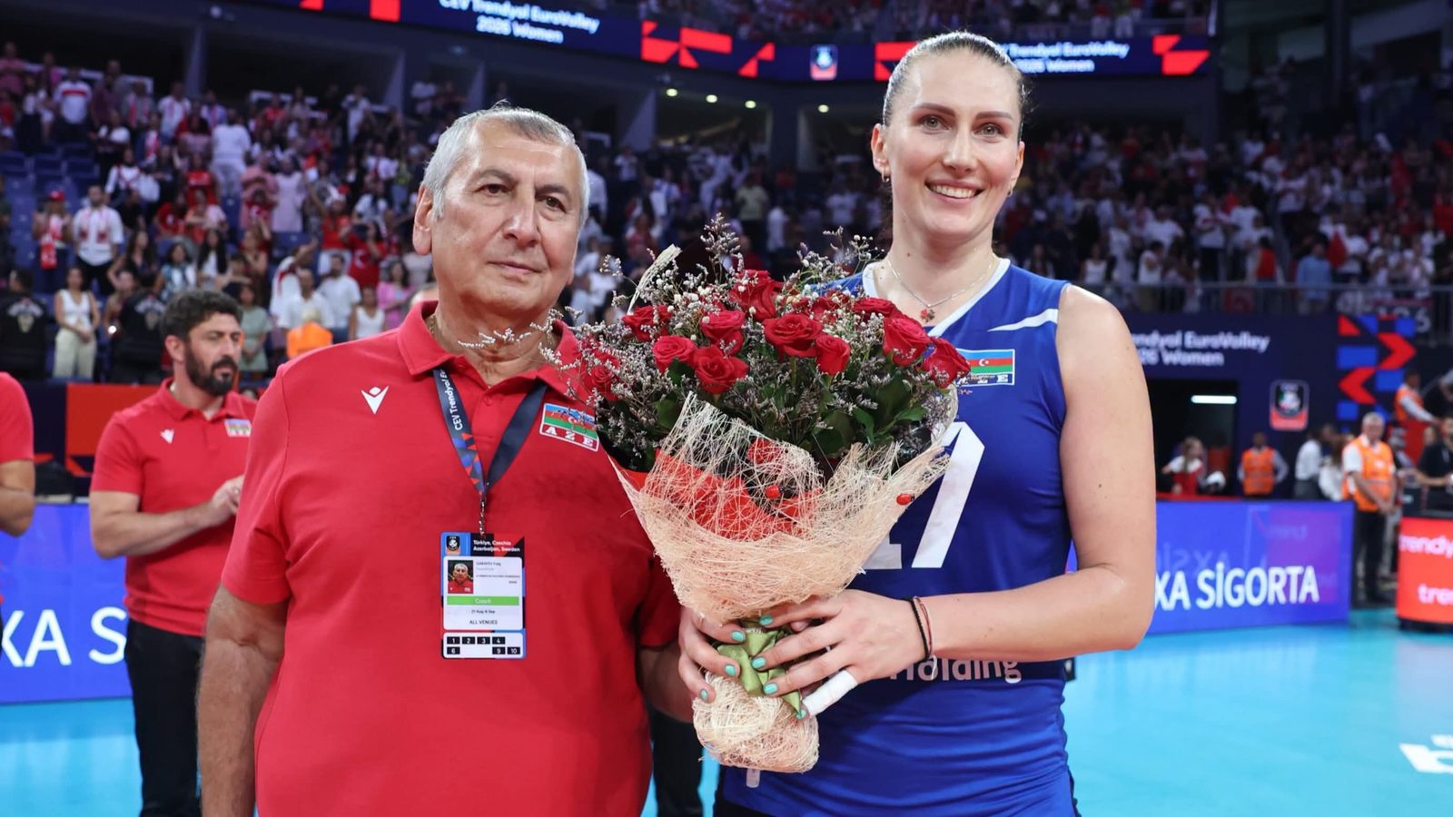 Azərbaycanlı voleybolçu Polina Rəhimova milli karyerasını başa vurdu