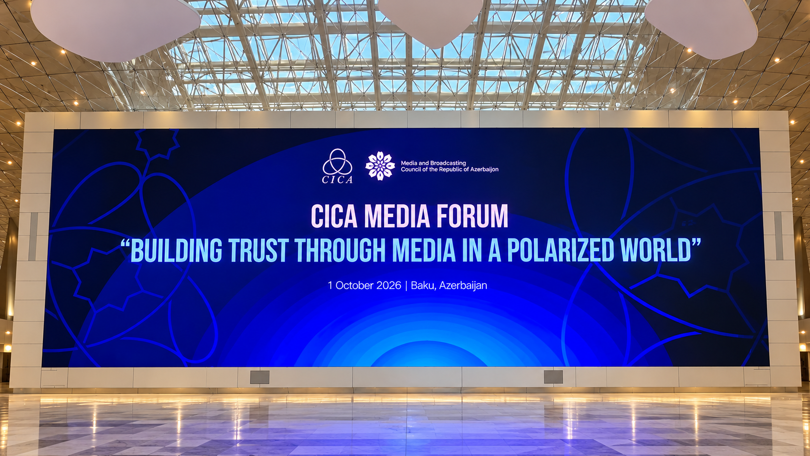 Bakıda "CİCA Media Forum" öz işinə başlayıb