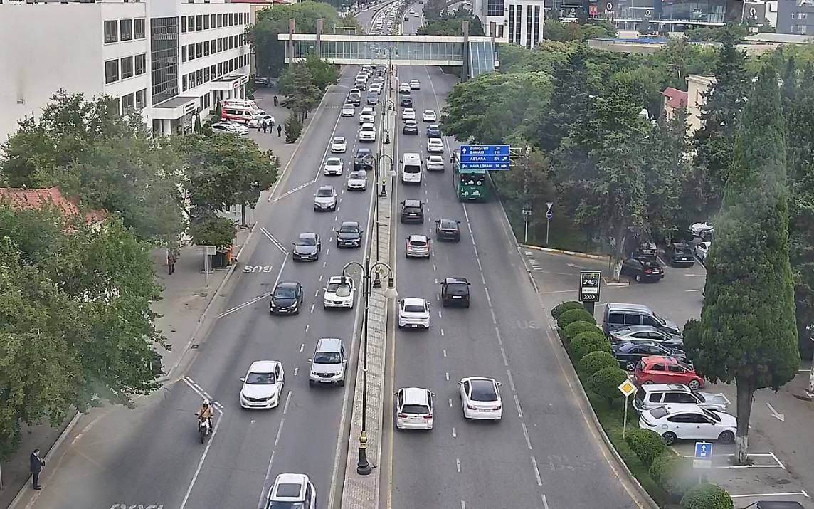 Bakıda hazırda sıxlıq müşahidə olunan yollar açıqlanıb