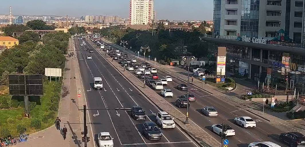 Bakıda hazırda sıxlıq müşahidə olunan yollar açıqlanıb