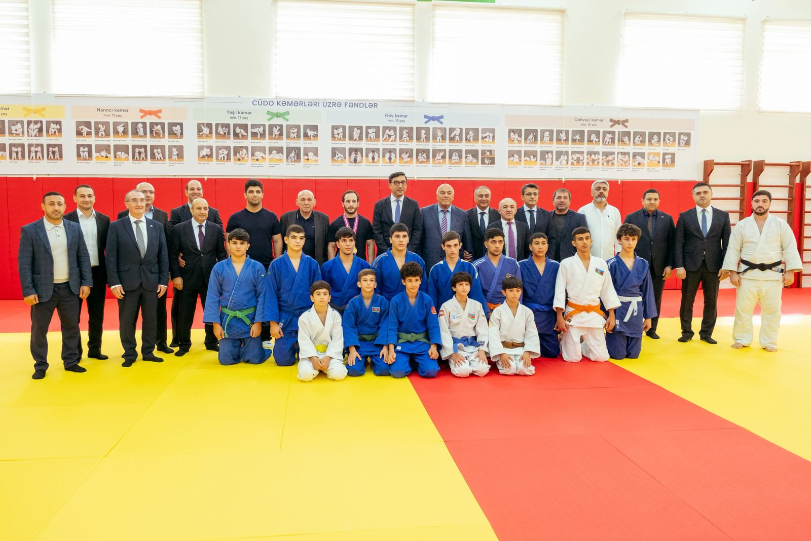 Bakıda Respublika Olimpiya İdman Liseyinin cüdo zalı yenilənib