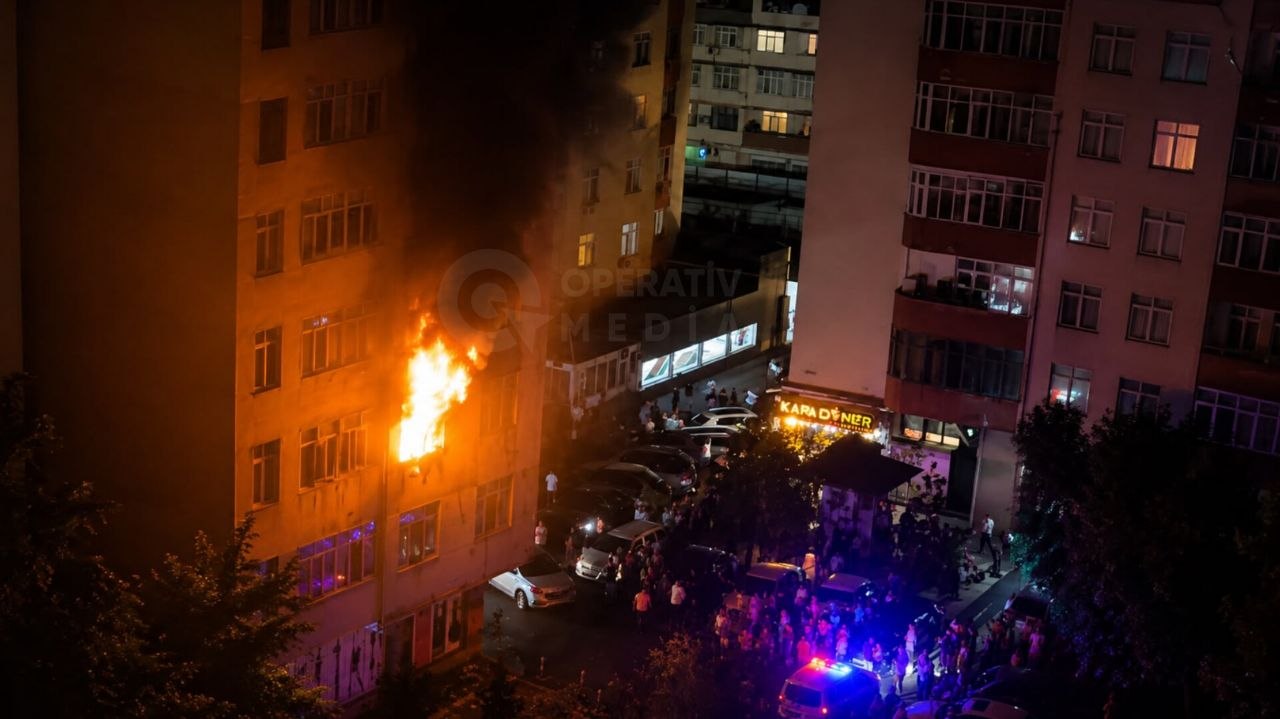 Bakıda yaşayış binasında yanğın baş verib