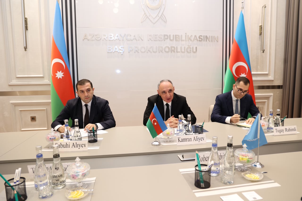 Baş prokuror BMT-nin nümayəndələrini qəbul edib