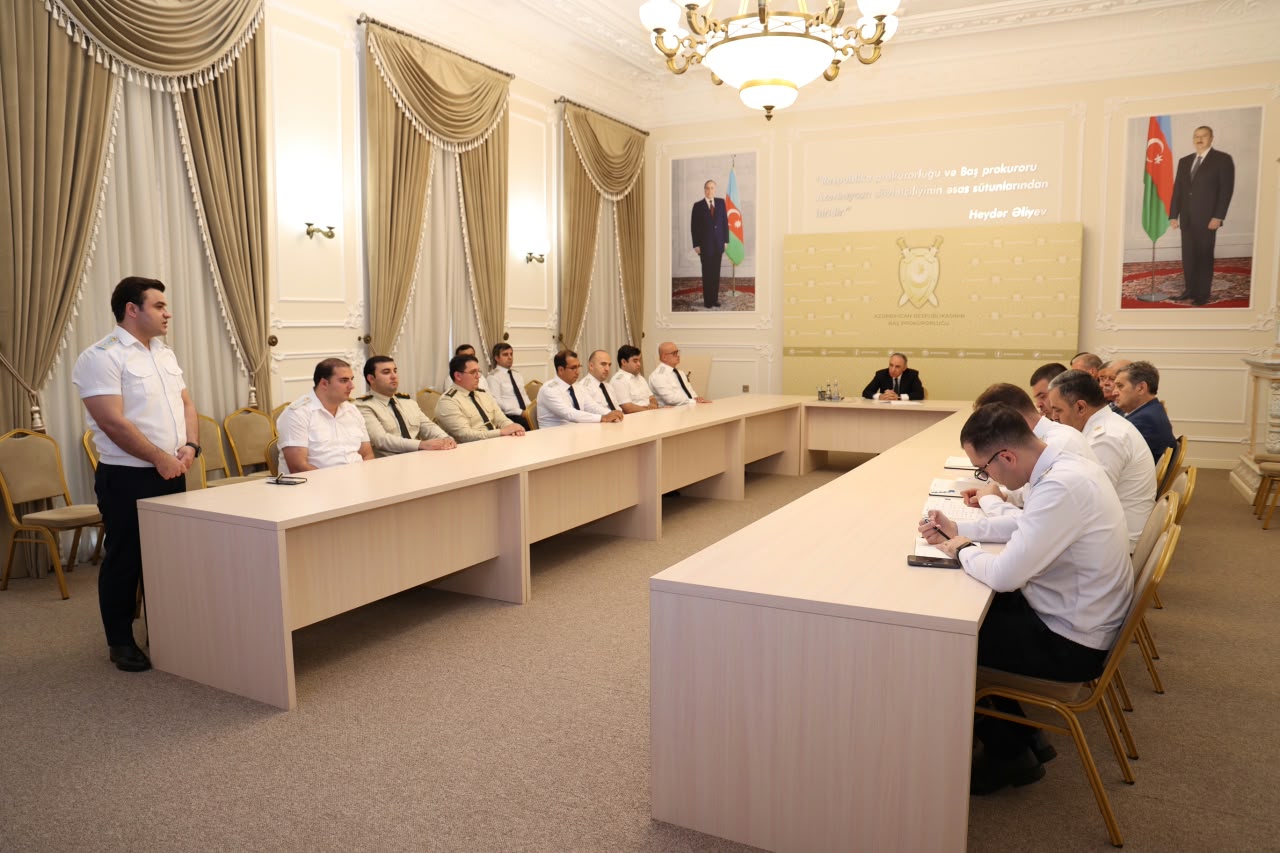 Baş Prokurorluqda görüş keçirilib