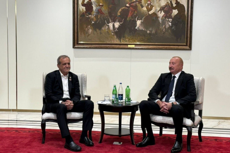 Bişkekdə Azərbaycan və İran prezidentlərinin görüşü keçirilir