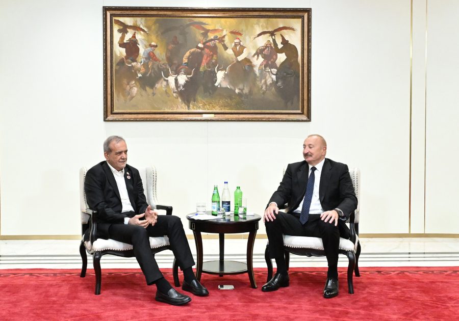 Presidents of Azerbaijan and Iran meet in Bishkek - UPDATED