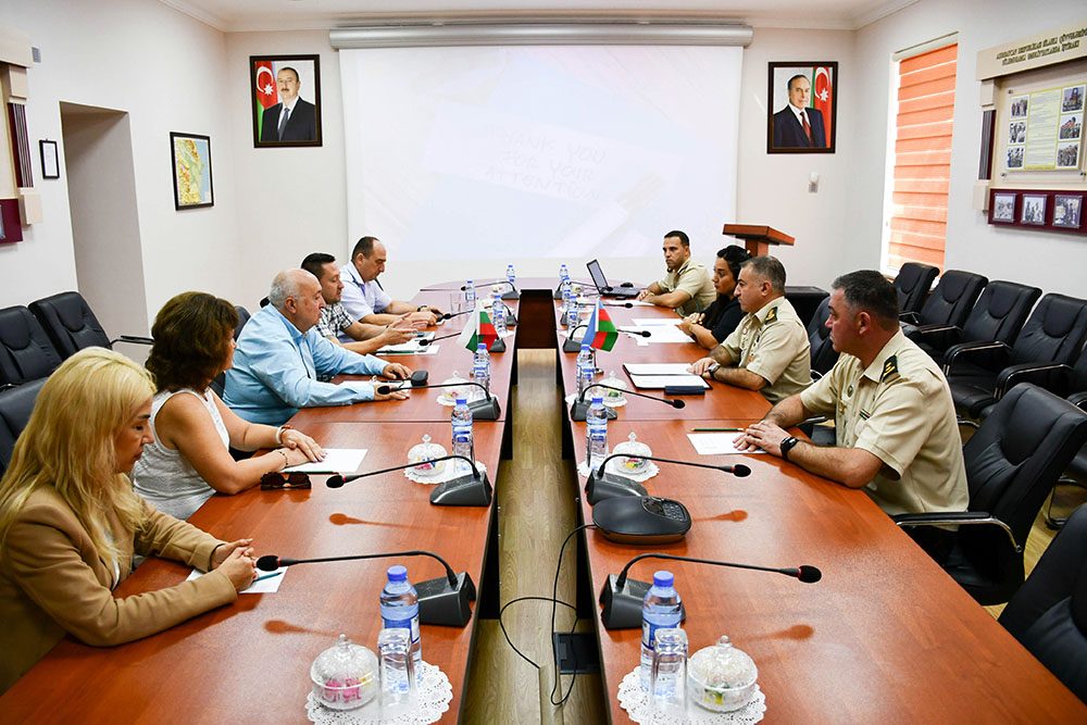 Bolqarıstan Müdafiə Nazirliyinin nümayəndə heyəti Azərbaycanda səfərdə olub