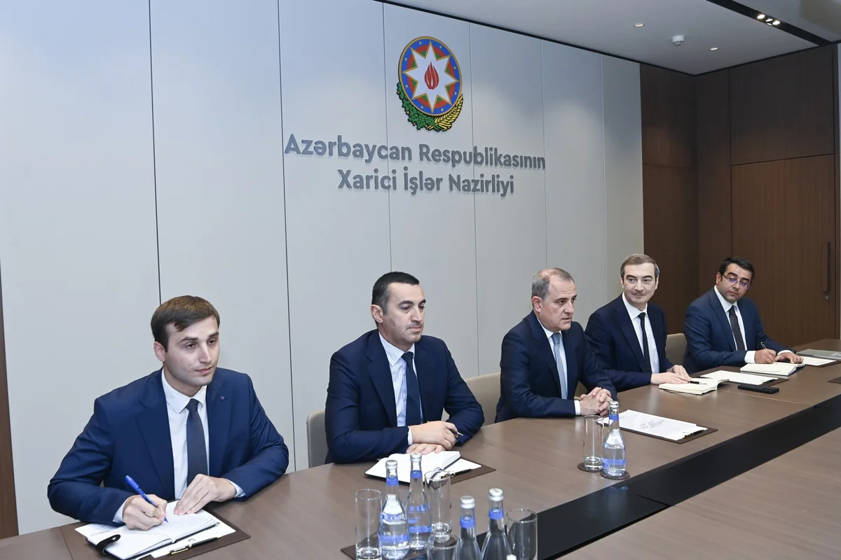 Ceyhun Bayramov ATƏT Parlament Assambleyasının Prezidenti ilə görüşüb