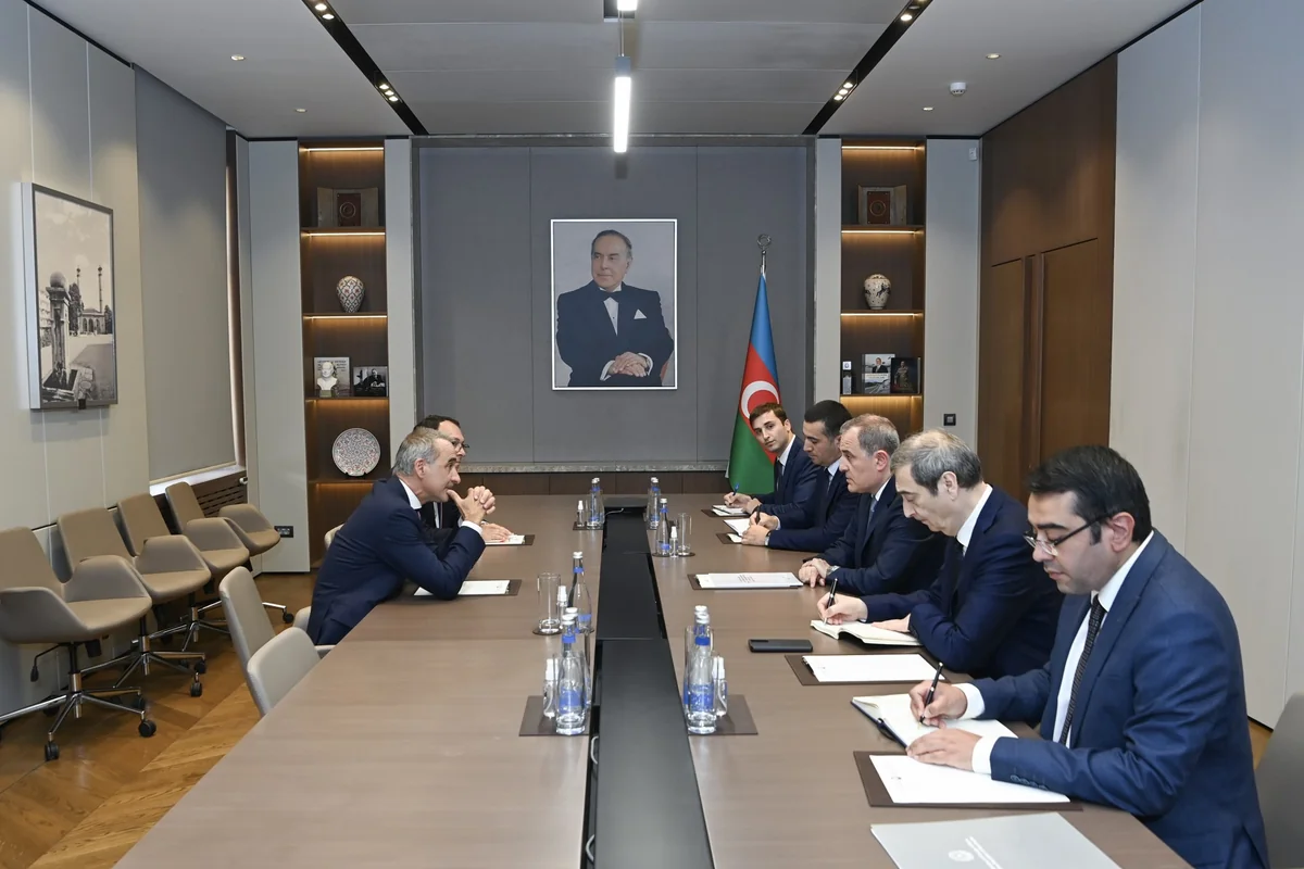 Ceyhun Bayramov ATƏT Parlament Assambleyasının Prezidenti ilə görüşüb