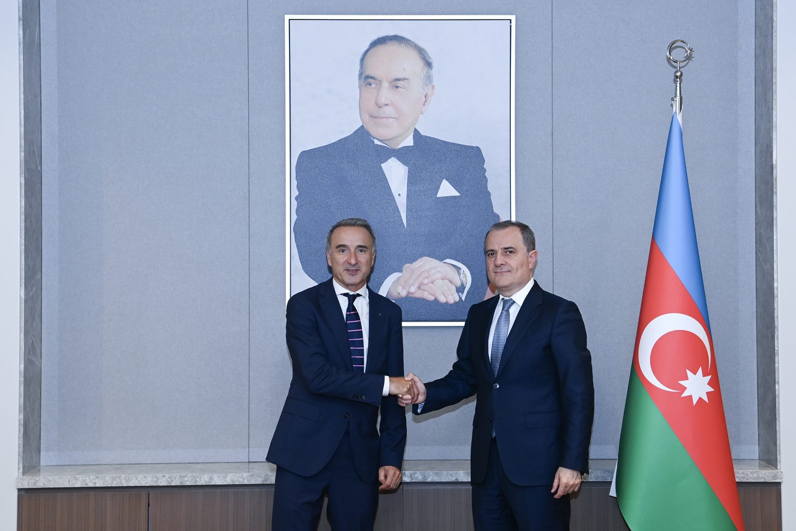 Ceyhun Bayramov ATƏT Parlament Assambleyasının Prezidenti ilə görüşüb