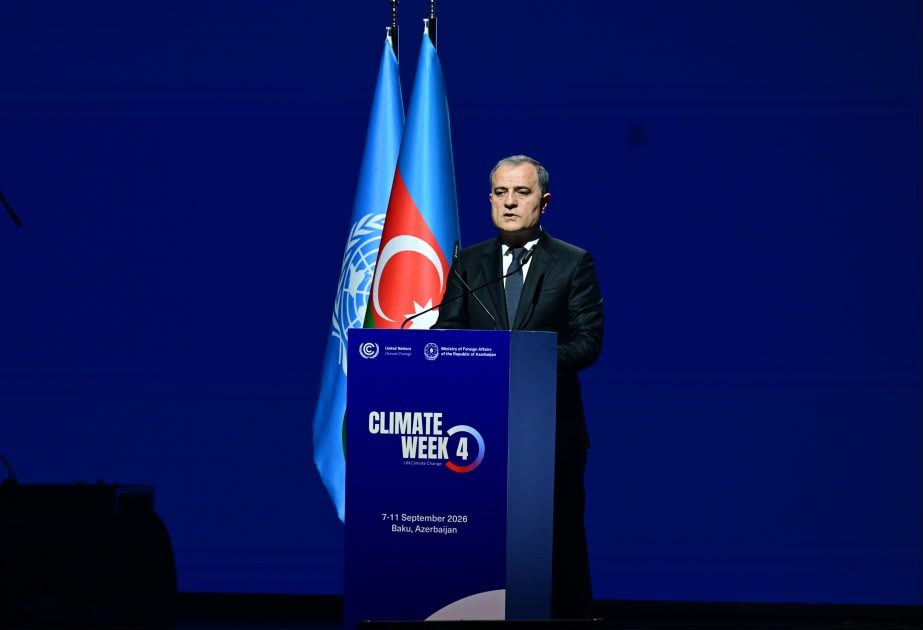 Ceyhun Bayramov: Bakı İqlim Həftəsi Azərbaycana etimadın göstəricisidir