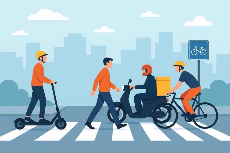 State Road Police and AYNA strengthen joint control measures for bicycles and scooters