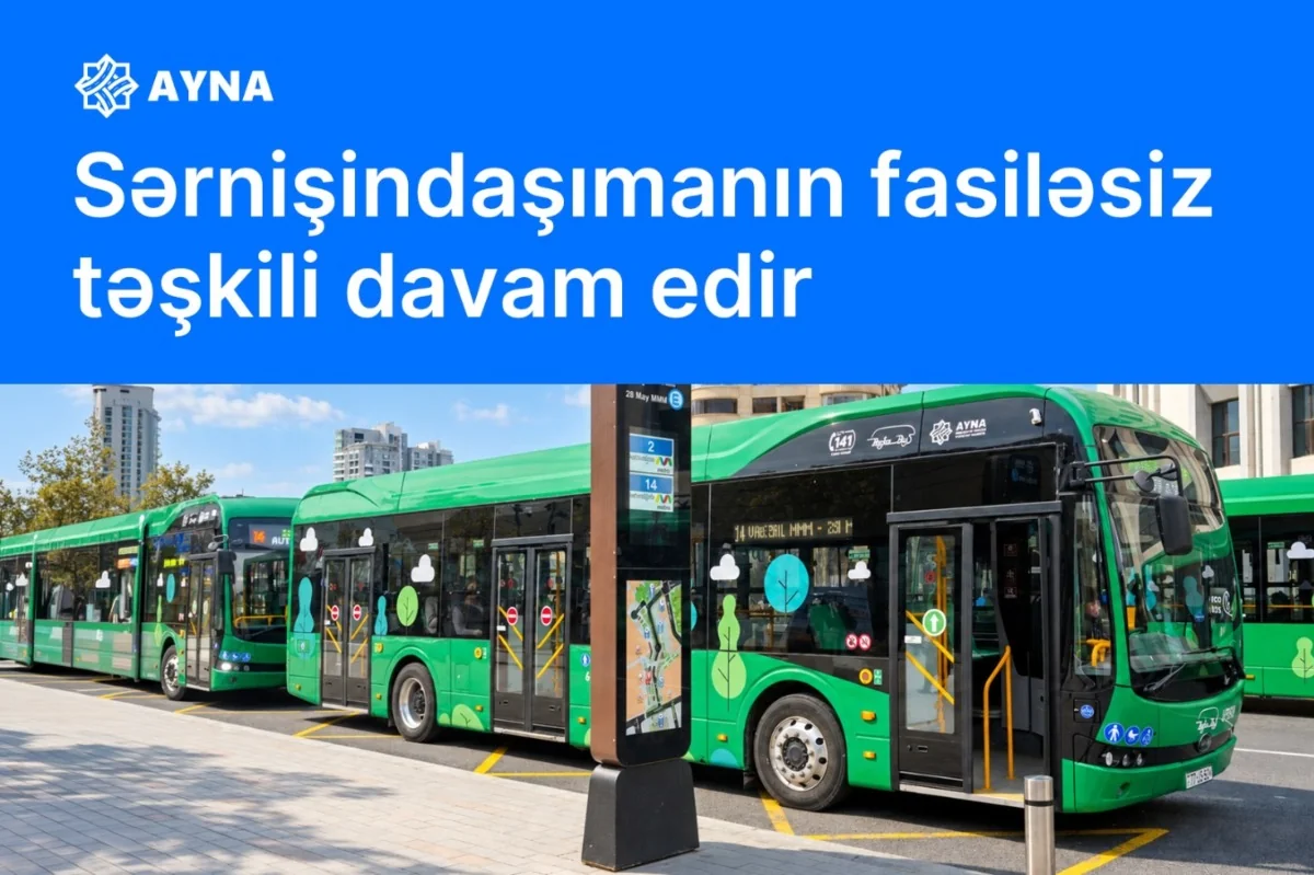 Ekspres avtobuslarla 127 mindən çox sərnişin daşınıb