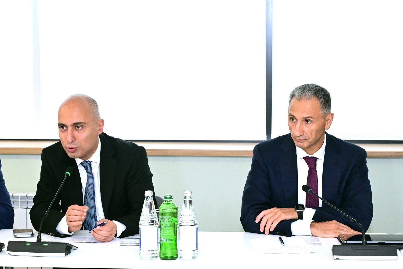 Emin Əmrullayev və Rəşad Nəbiyev AZSET-in ilk tələbələri ilə görüşüblər