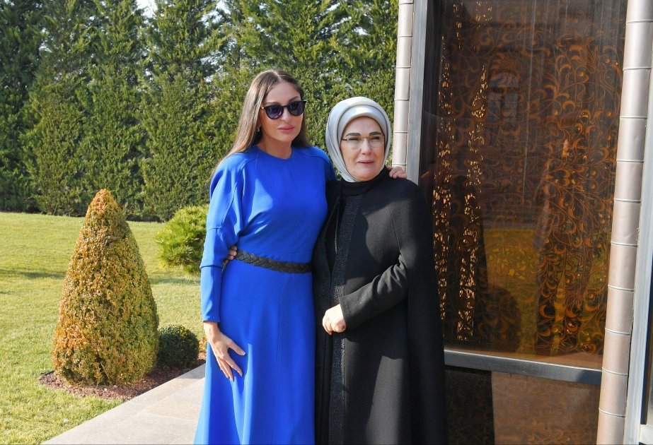 Əminə Ərdoğan: Mehriban Əliyevanın xeyirxah fəaliyyəti dünyada böyük rəğbətlə qarşılanır