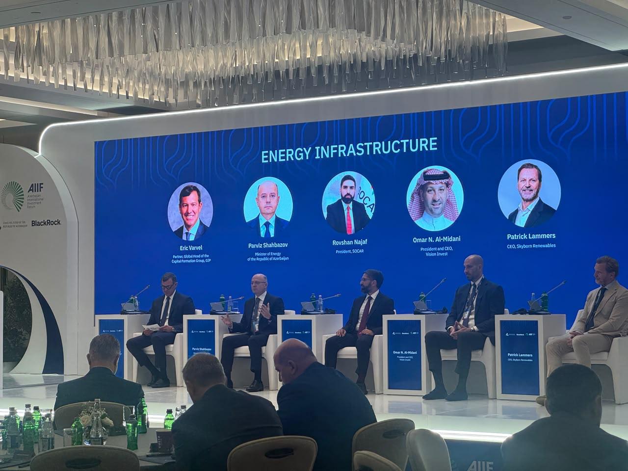 Energetika naziri Azərbaycanın enerji infrastrukturu Energetika naziri II Azərbaycan Beynəlxalq İnvestisiya Forumunda Azərbaycanın enerji infrastrukturu üzrə prioritetlərindən danışıb üzrə prioritetlərindən danışıb