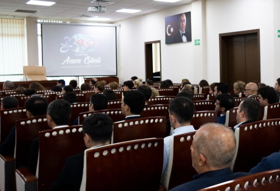 FHN-in strukturlarında Anım Gününə həsr olunmuş silsilə tədbirlər keçirilib