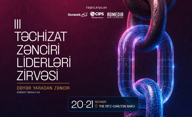 Azərbaycanda 3-cü dəfə Təchizat Zənciri Liderləri Zirvəsi keçiriləcək