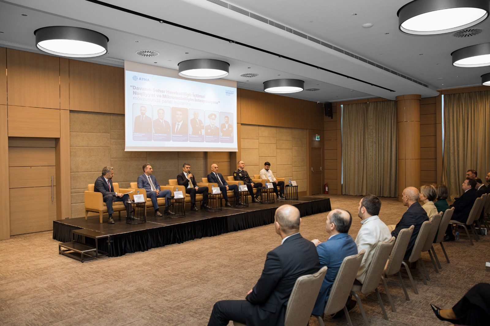 “Avropa Mobillik Həftəsi” çərçivəsində panel müzakirəsi keçirilib