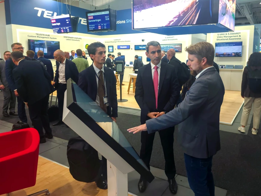 Azərbaycan “InnoTrans 2026” sərgisində dəmiryol sənayesinin inkişafı barədə müzakirələrdə iştirak edib
