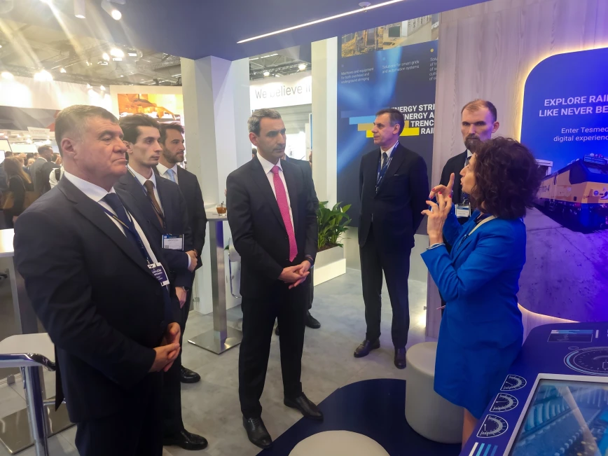 Azərbaycan “InnoTrans 2026” sərgisində dəmiryol sənayesinin inkişafı barədə müzakirələrdə iştirak edib
