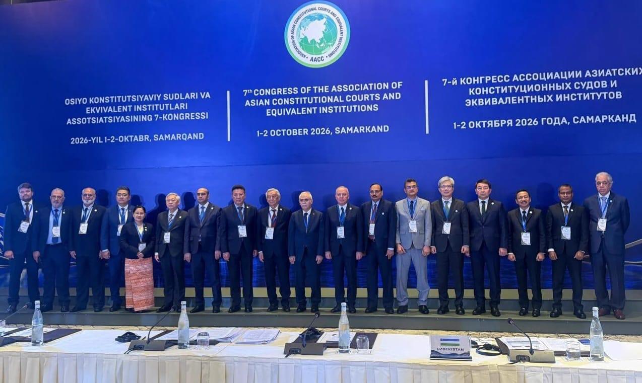 Azərbaycan və Özbəkistan arasında konstitusiya ədalət mühakiməsinin inkişafı müzakirə edilib