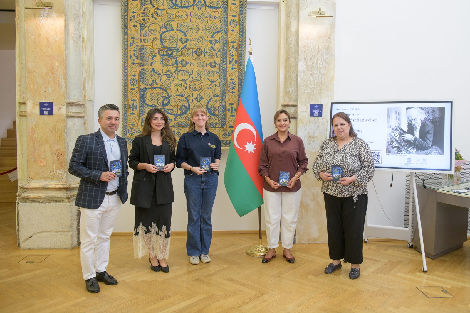 Lətif Kərimovun 120 illik yubileyi Vyanada “Azərxalça” ASC-nin xüsusi xalça sərgisi ilə qeyd olunub