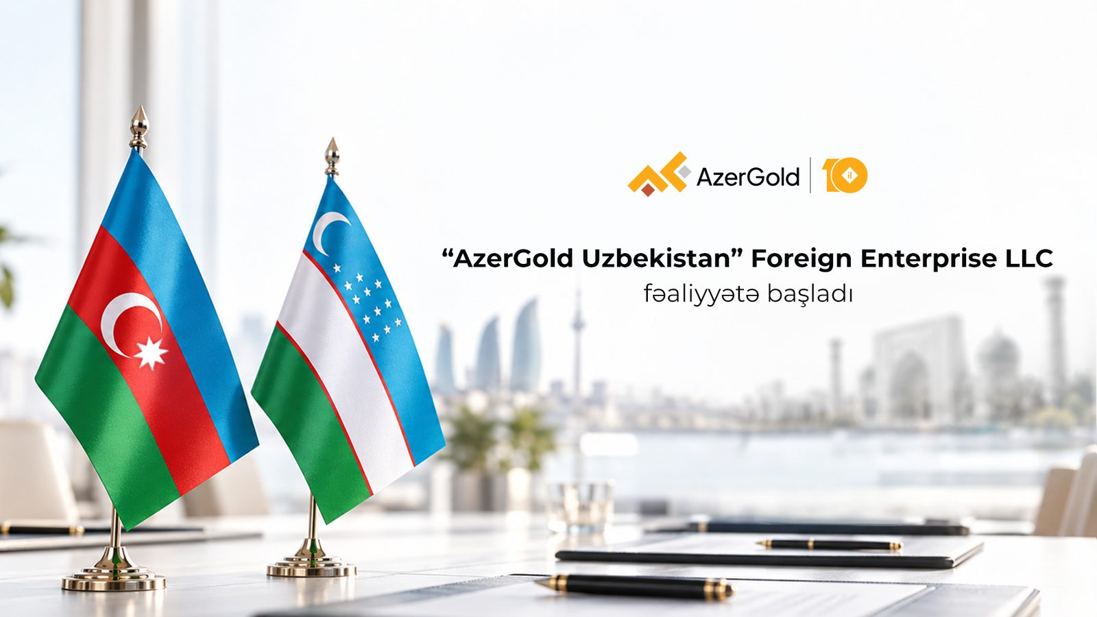 “AzerGold” QSC-nin xarici ölkədə ilk törəmə şirkəti təsis edilib