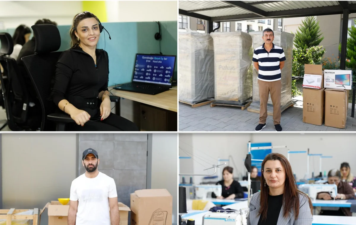 Füzuli şəhərinə köçürülmüş sakinlərdən 1100-dən çox şəxs məşğulluq tədbirlərinə cəlb edilib