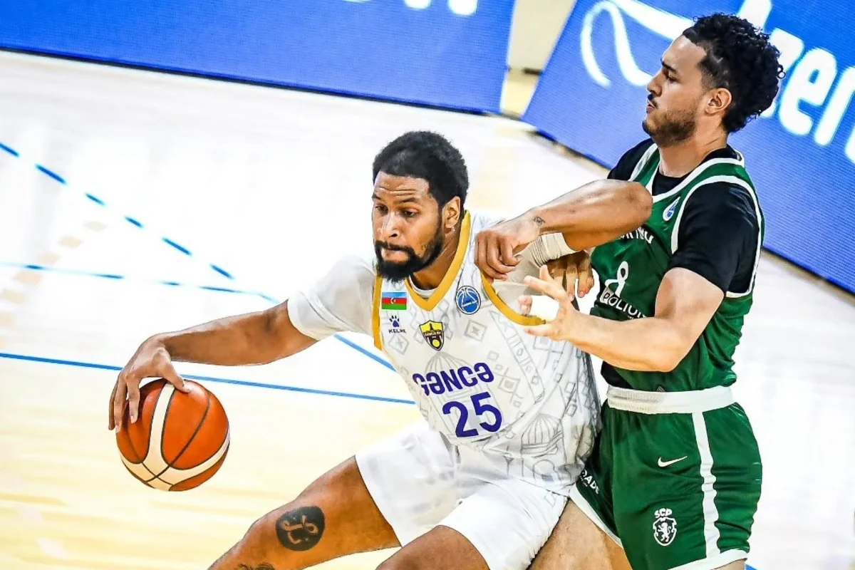 "Gəncə" FİBA Avropa Kubokunda "Sportinq"ə qalib gəlib