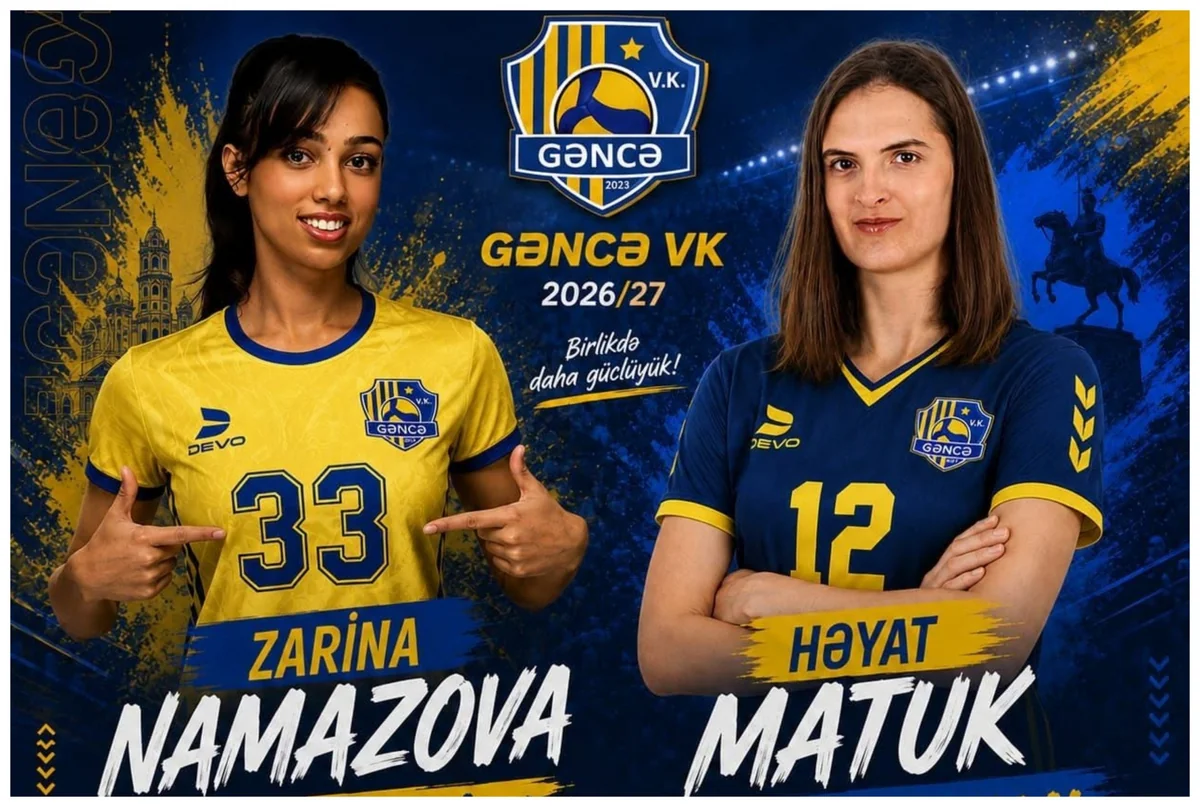 "Gəncə" iki voleybolçu ilə gücləndi