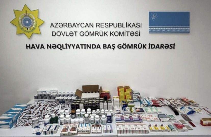 Gömrükdən gizlədilən dərmanlar və siqaretlər aşkarlanıb