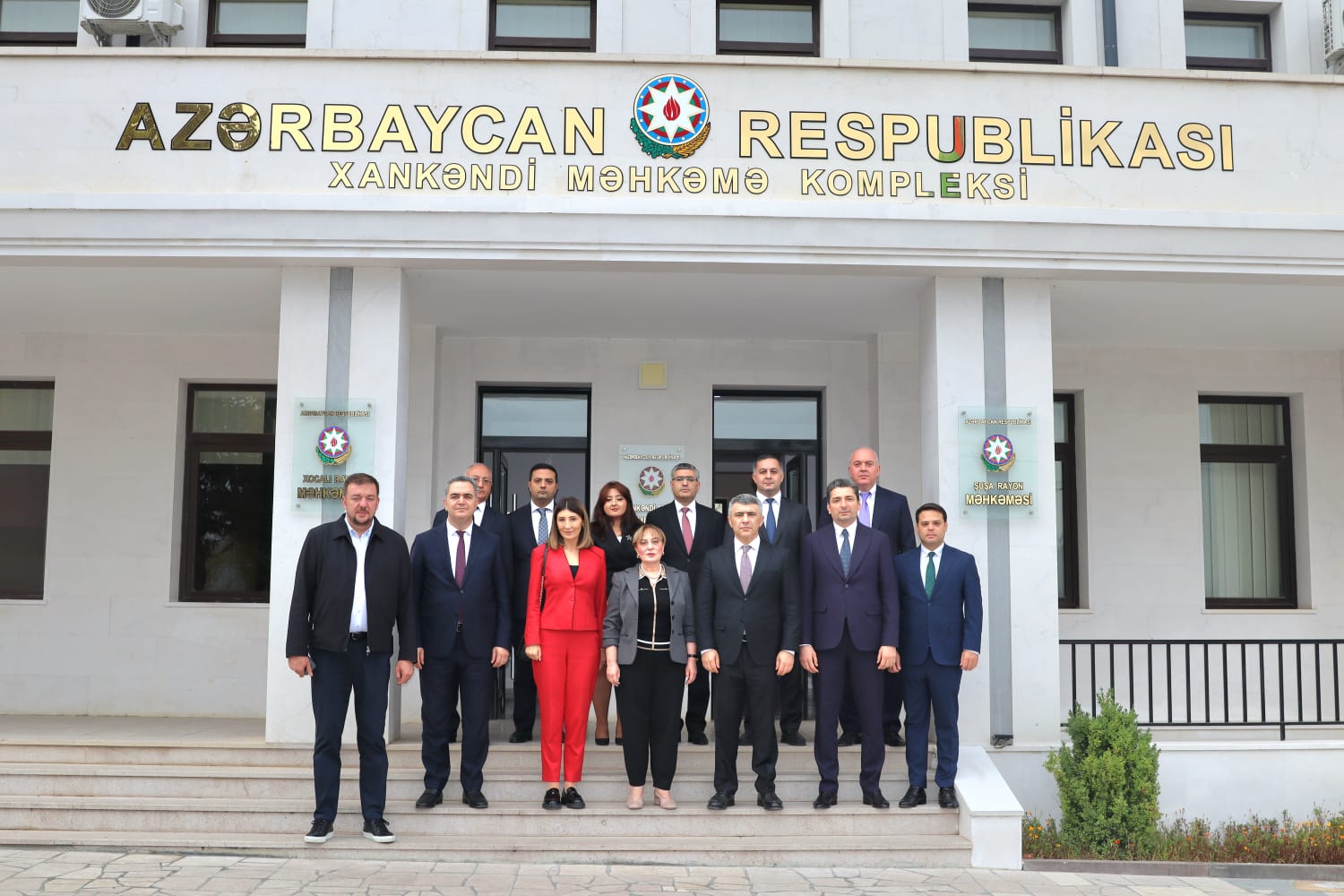 President of Supreme Court of Georgia visits Khankendi Court Complex