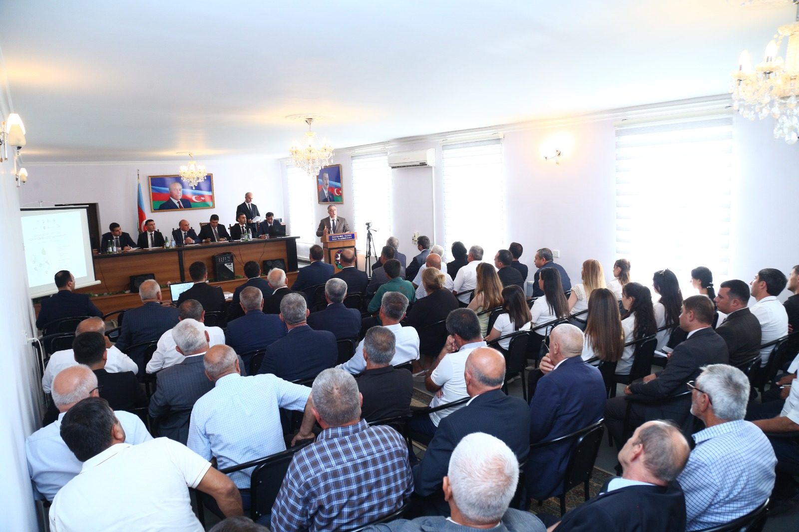 Hacıqabulda “Aqrar sahədə dövlət dəstəyi mexanizmləri” müzakirə olunub