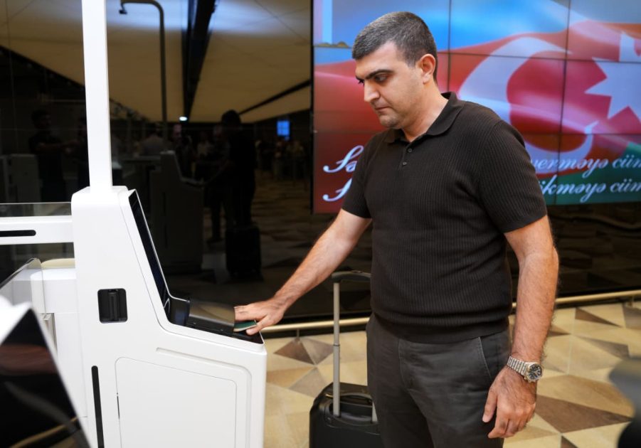 Heydər Əliyev Beynəlxalq Hava Limanında “Elektron qapı sərhəd nəzarəti sistemi” istifadəyə verilib