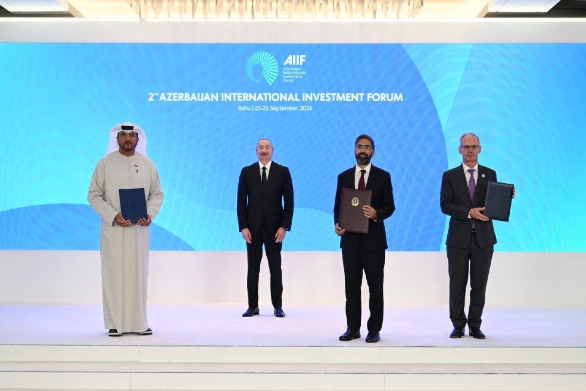 Documents signed at Second Azerbaijan International Investment Forum exchanged