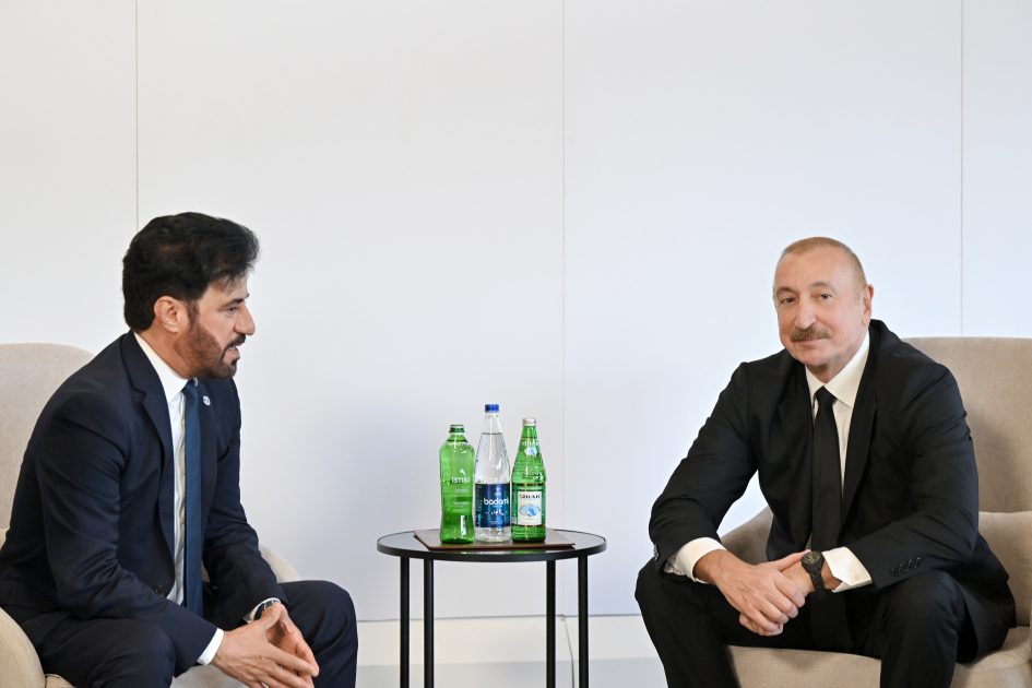  İlham Əliyev Beynəlxalq Avtomobil Federasiyasının prezidenti ilə görüşüb