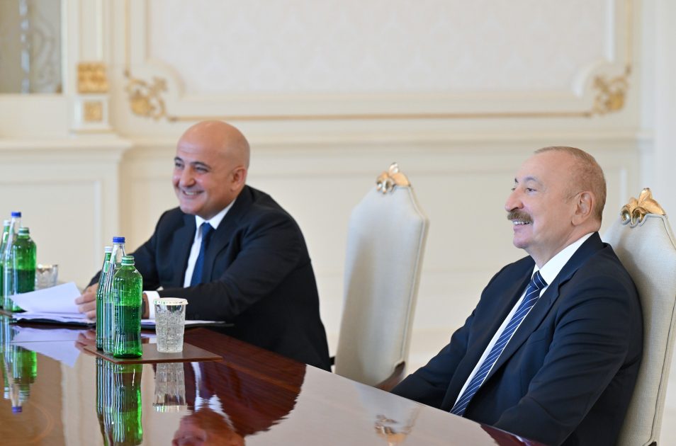 President Ilham Aliyev receives head of Global Infrastructure Partners
