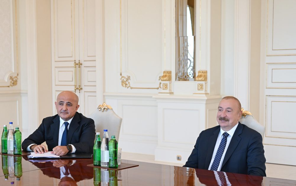 President Ilham Aliyev receives head of Global Infrastructure Partners