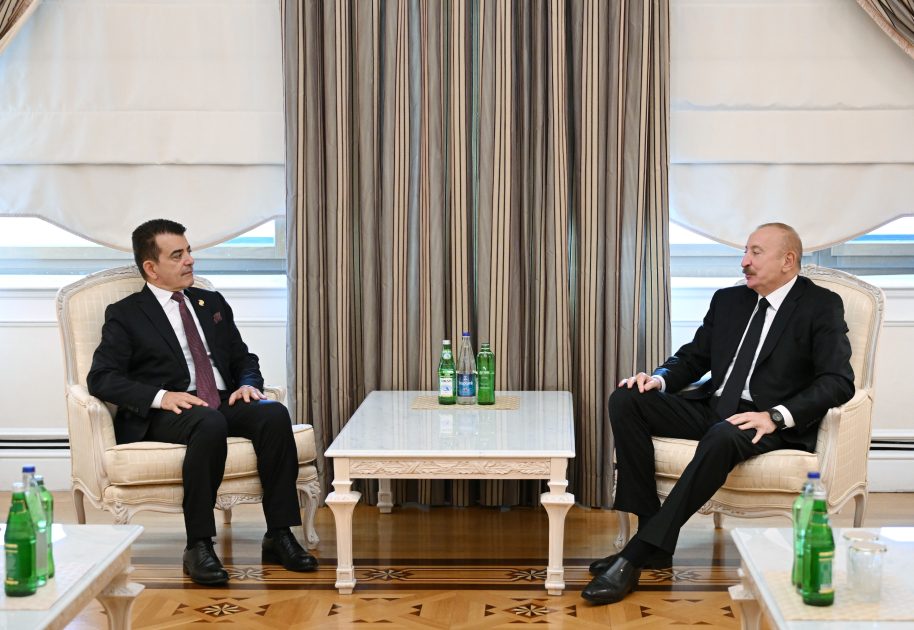İlham Əliyev ICESCO-nun Baş direktorunu qəbul edib