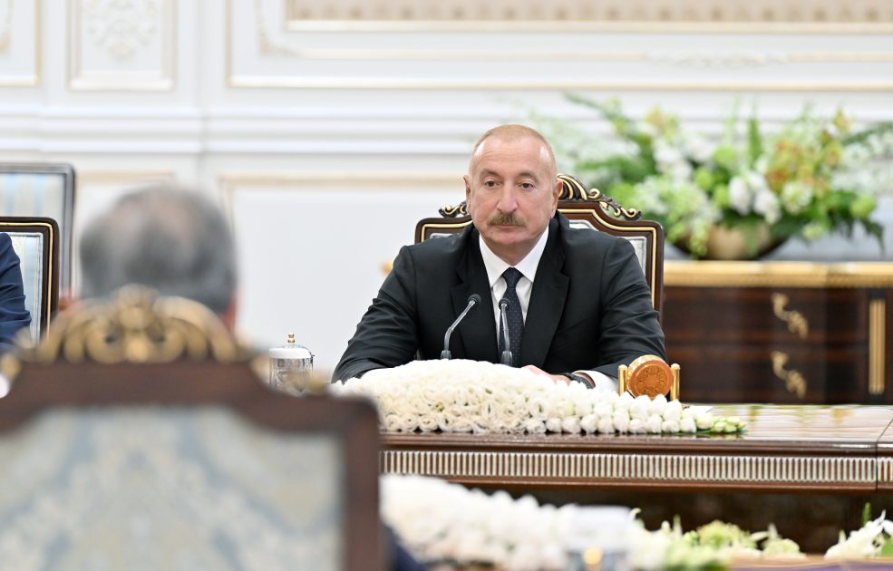 İlham Əliyev: Özbəkistan Qarabağın bərpasına praktiki yardım göstərən ilk ölkədir