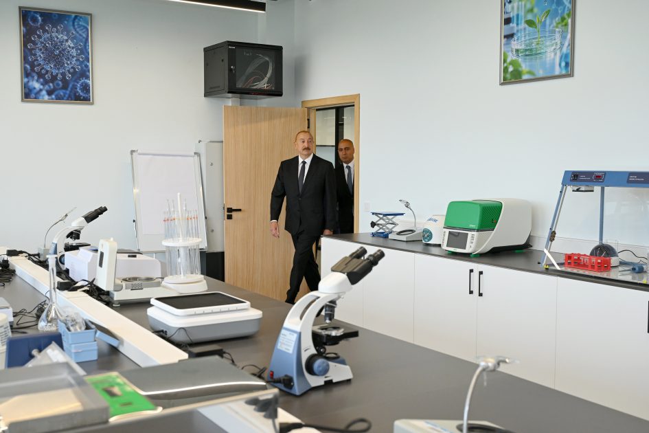 President Ilham Aliyev attends opening of first phase of SABAH.city innovation campus