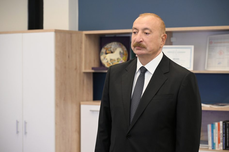 President Ilham Aliyev attends opening of first phase of SABAH.city innovation campus